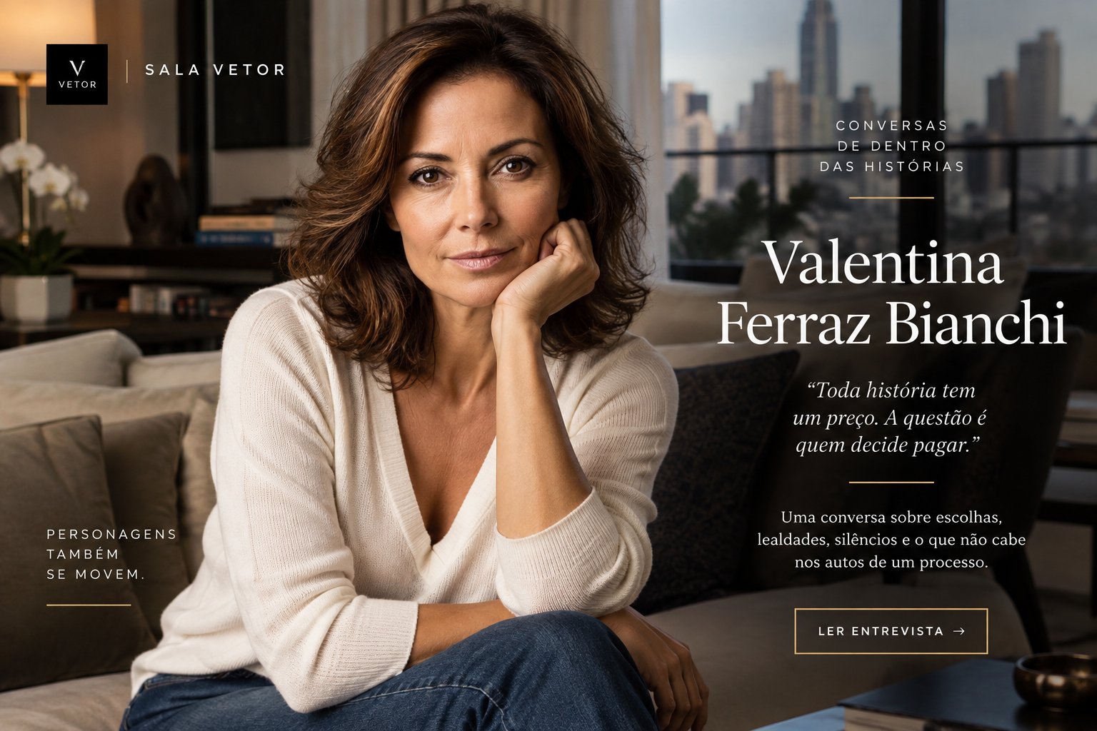 Valentina Ferraz Bianchi na Sala Vetor